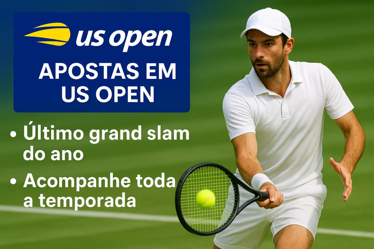 Apostas Vencedor do US Open 2026