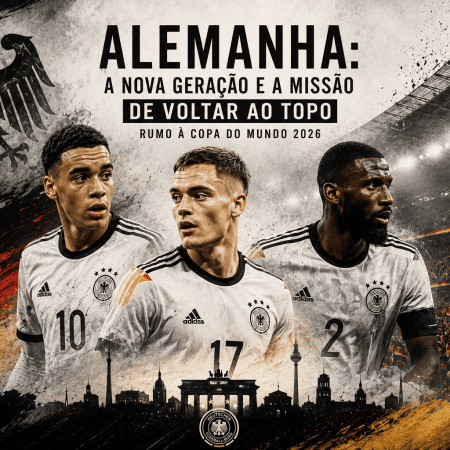 Como a Alemanha chega para a Copa do Mundo de 2026: elenco, destaques e chances