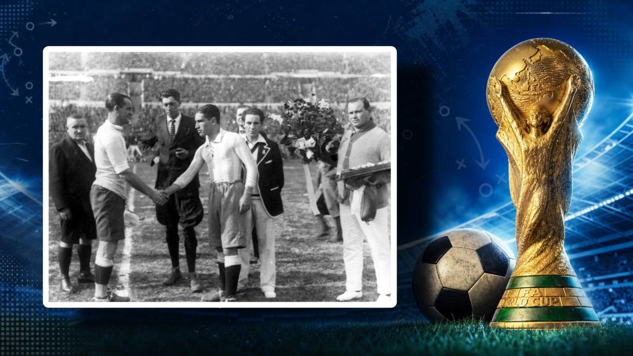 Foto da final da copa do mundo de 1930