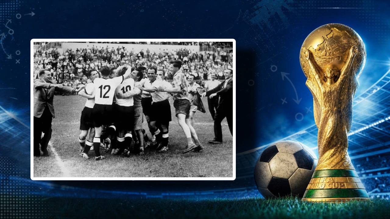 Final Alemanha x Hungria em 1954