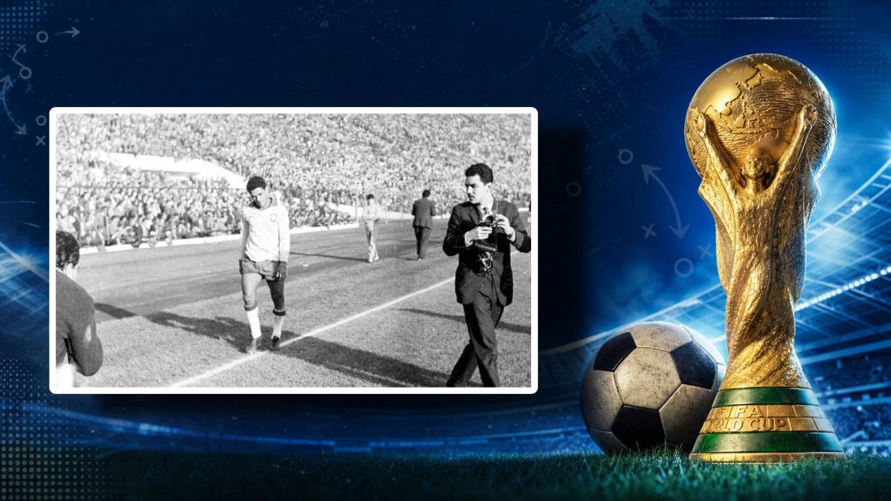 Garrincha expulso em 1962