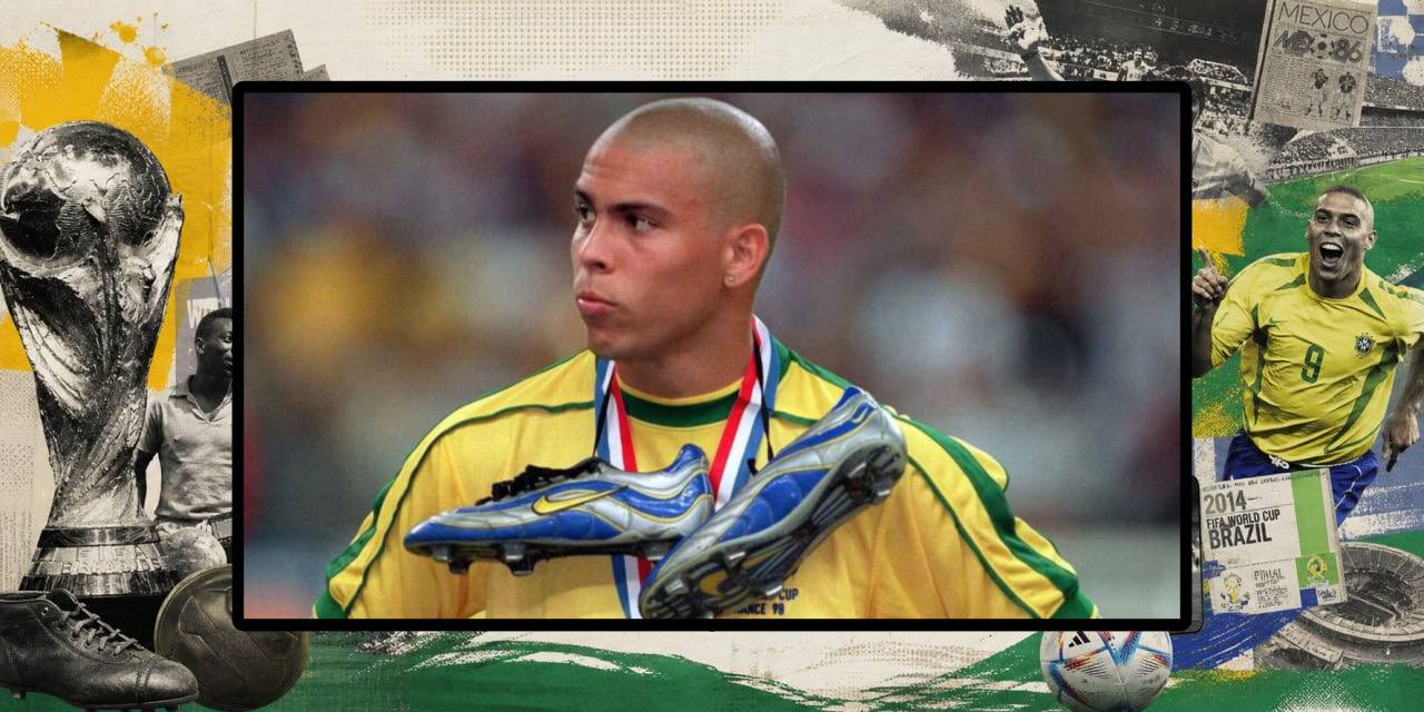 Imagem do Ronaldo em 1998