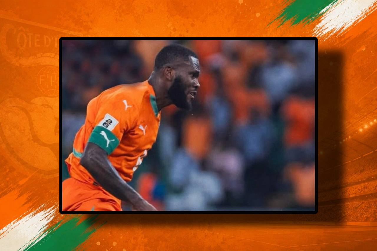 Foto de jogador da Costa do Marfim