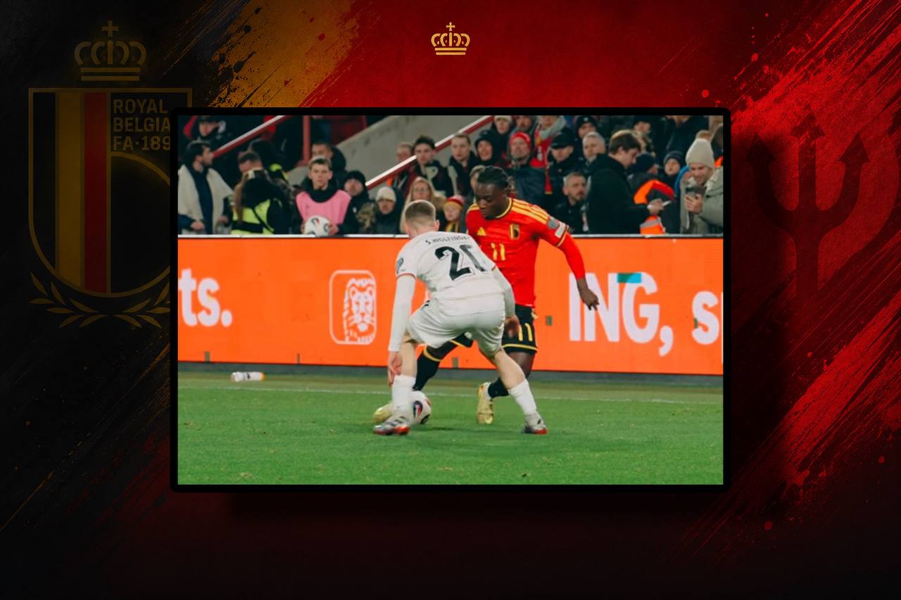 Foto de jogador da Bélgica