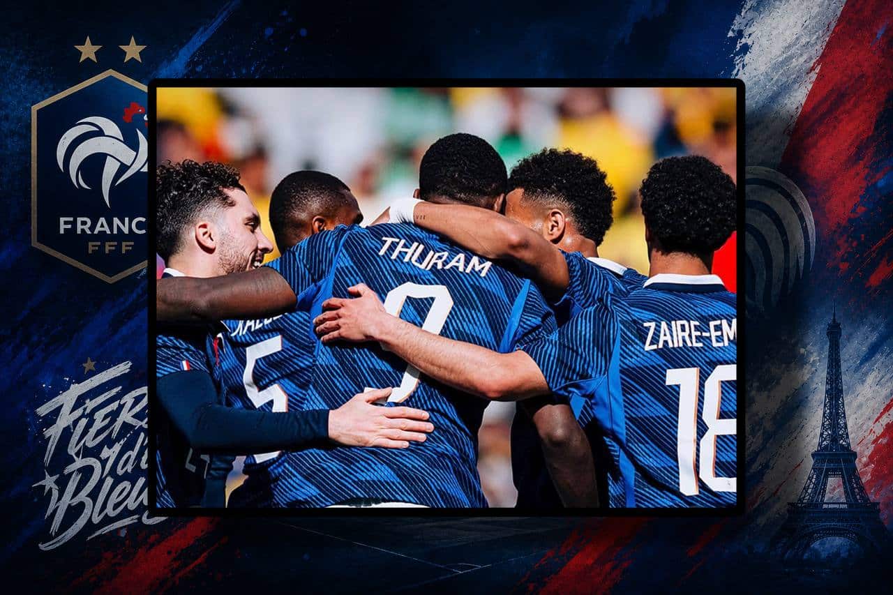 Foto do time da França