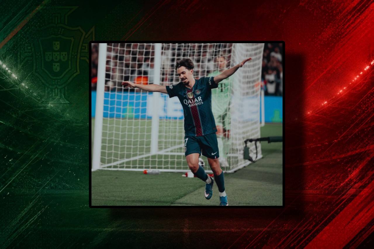 foto de vitinha comemorando gol