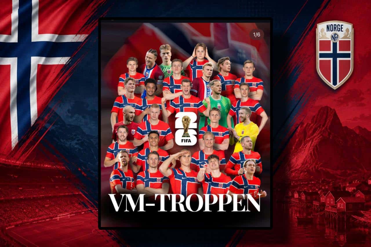 imagem da seleção da noruega