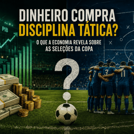 Dinheiro compra disciplina tática? O que a economia revela sobre as seleções da Copa do Mundo
