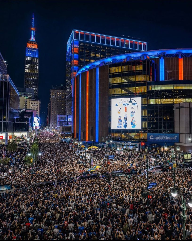new york knicks nba campeão madison square garden
