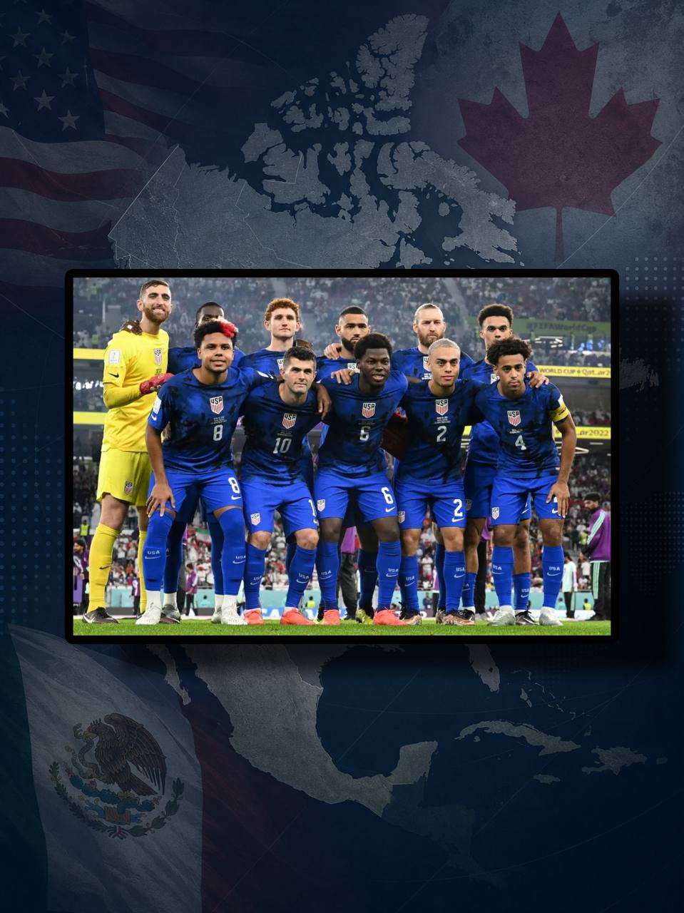 foto do time dos eua