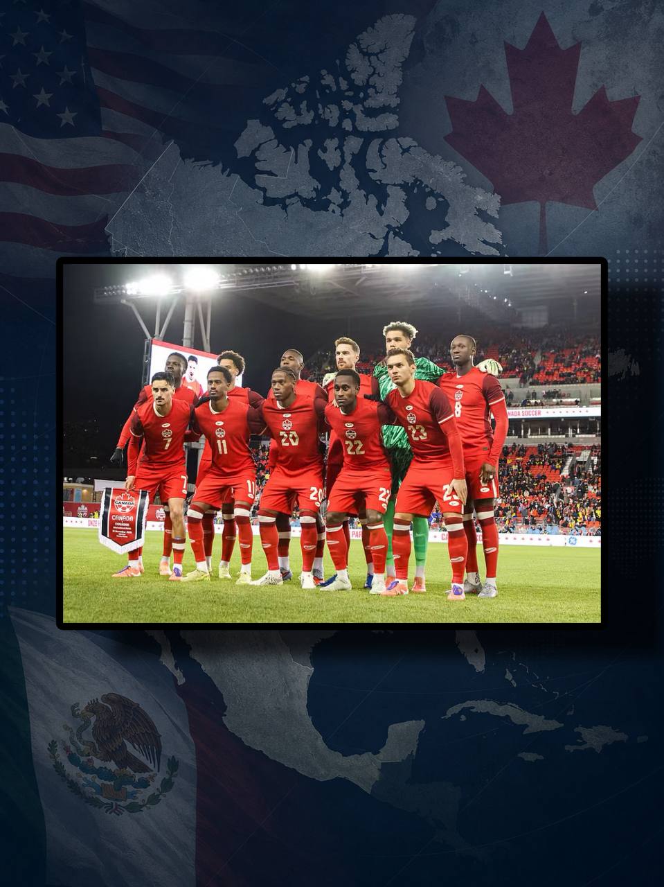 foto da seleção do canadá