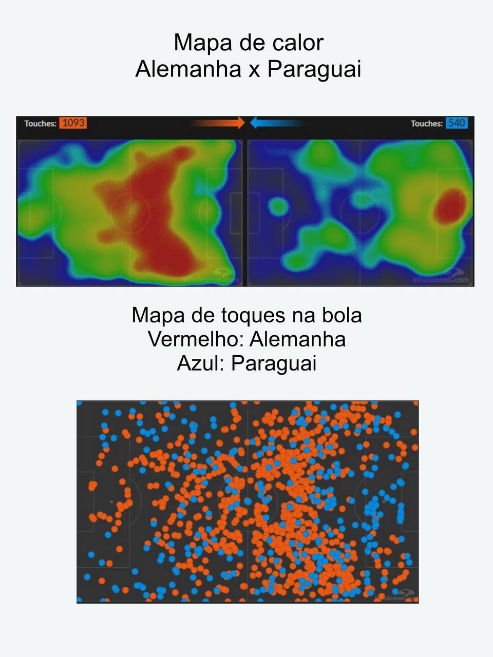 foto da ocupação de campo em Paraguai x Alemanha
