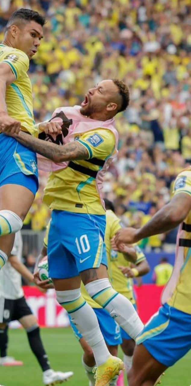 foto de neymar pelo brasil