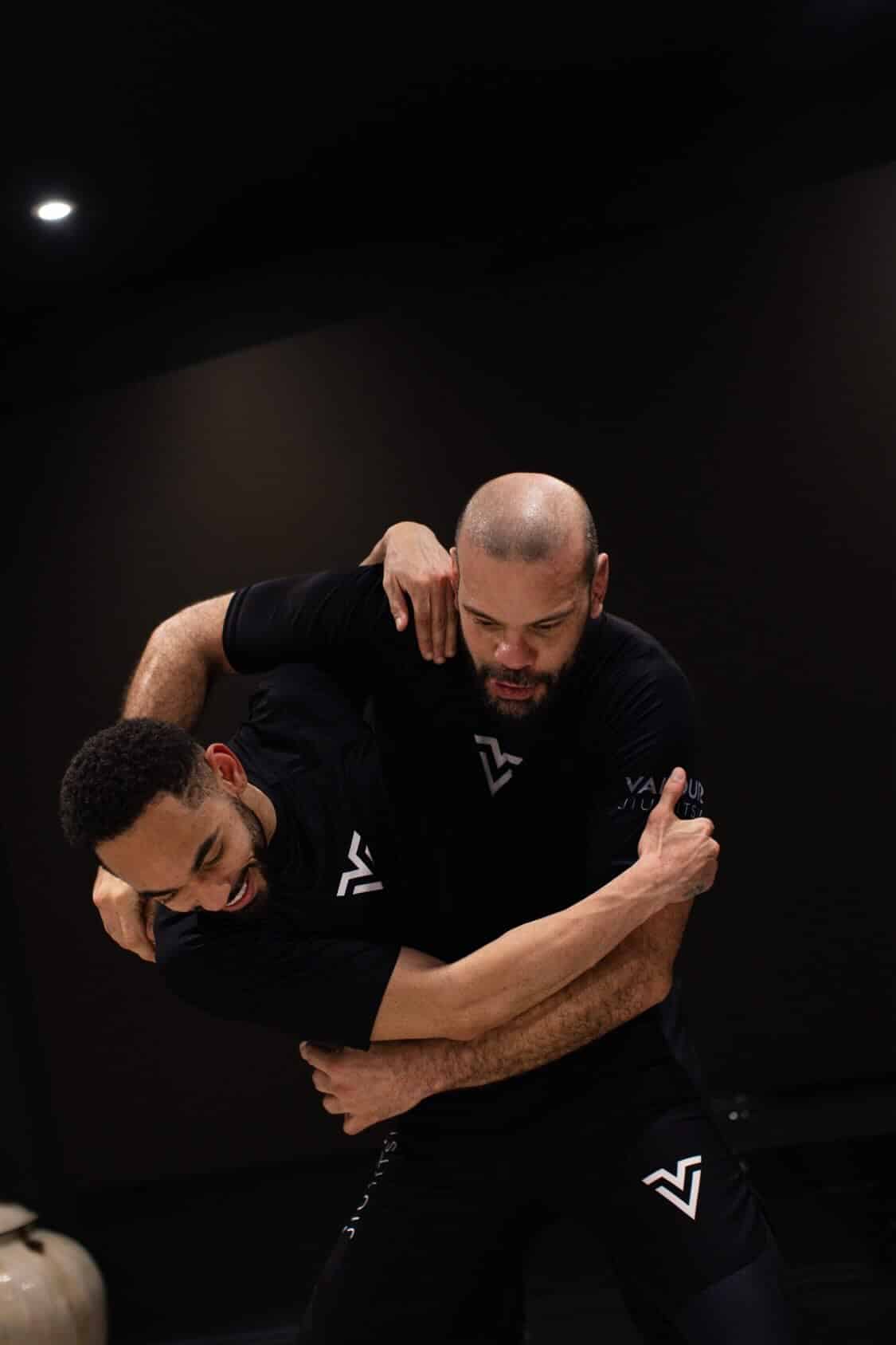 foto de matheus cunha treinando jiu jitsu