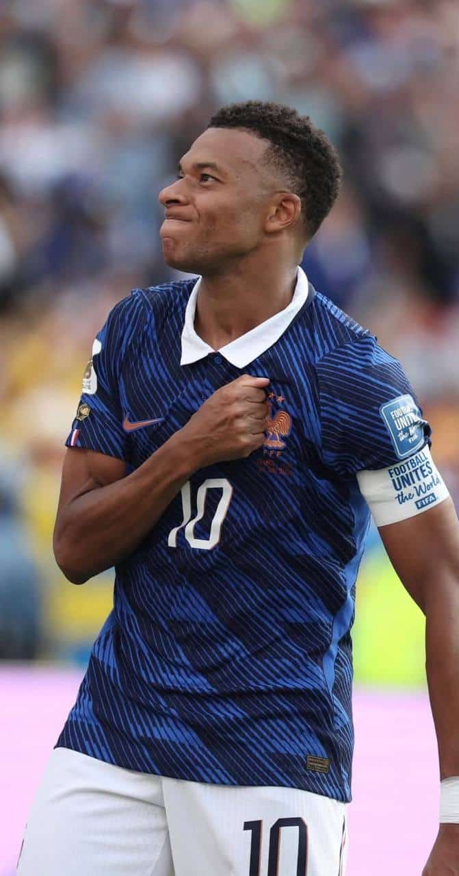 foto de kylian mbappé