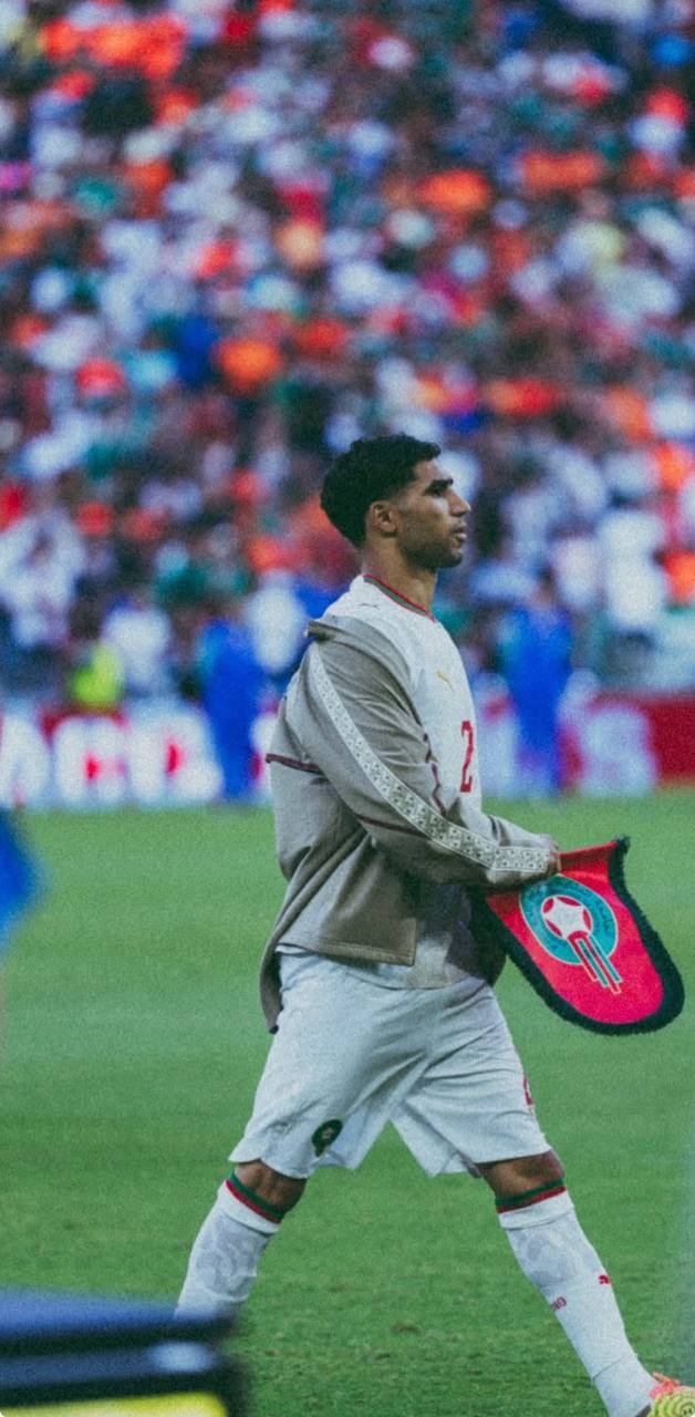 foto de hakimi pelo marrocos