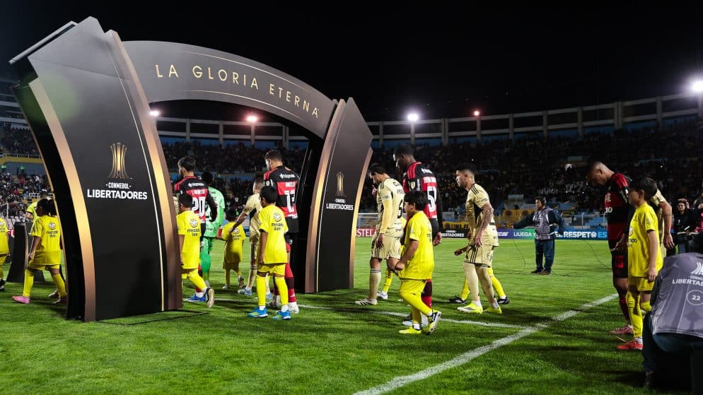 foto do flamengo na libertadores