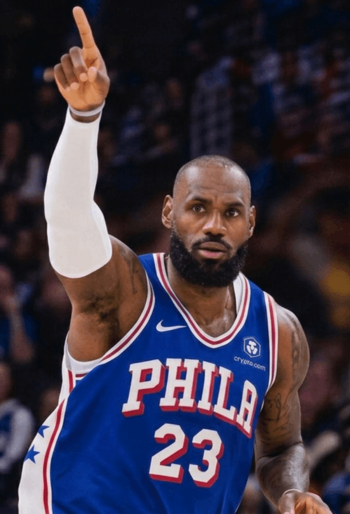 lebron james philadelphia 76ers