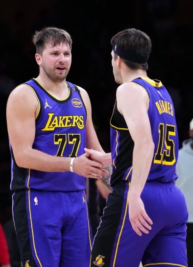 luka doncic austin reaves los angeles lakers