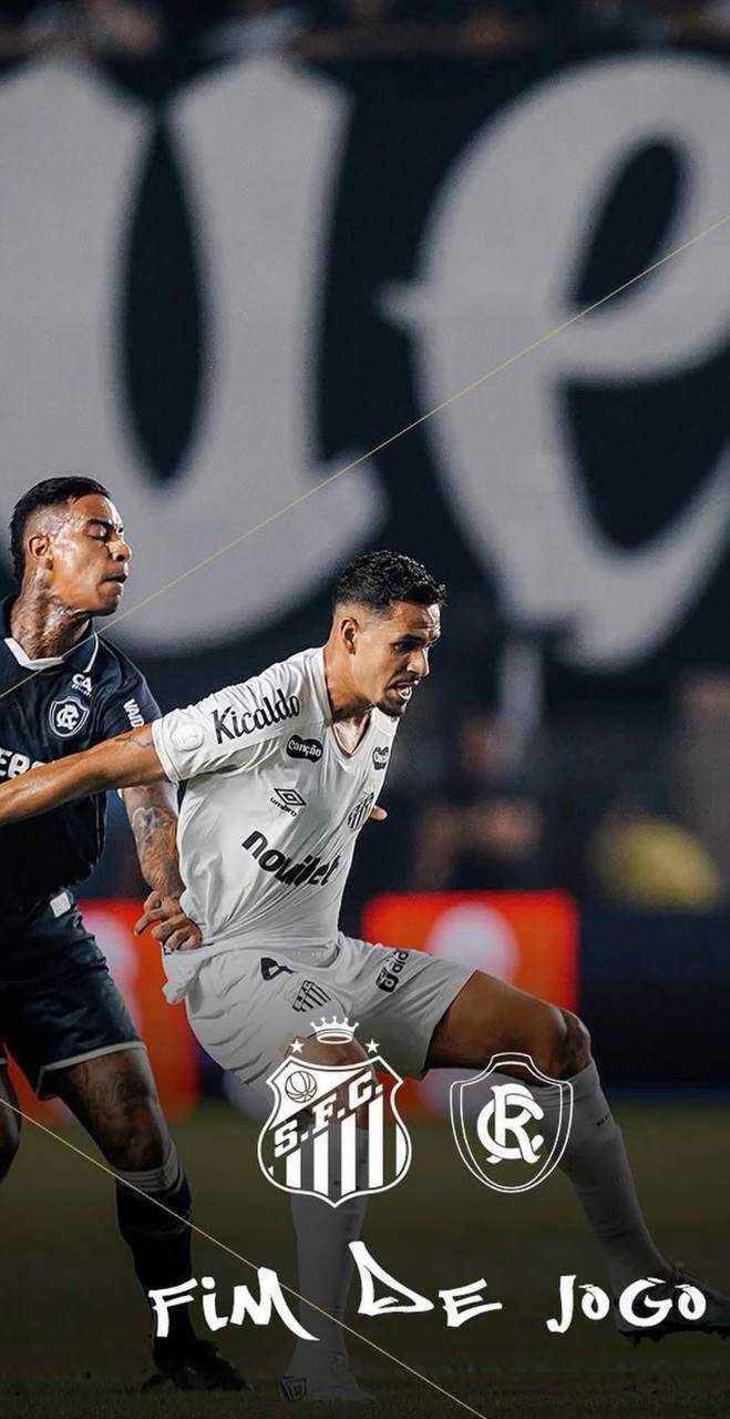 foto do jogo remo x santos