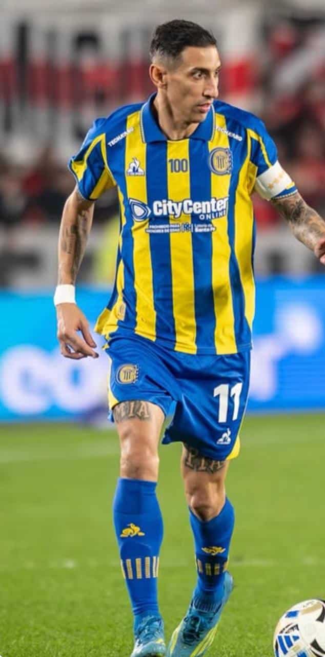 foto de di maria jogando