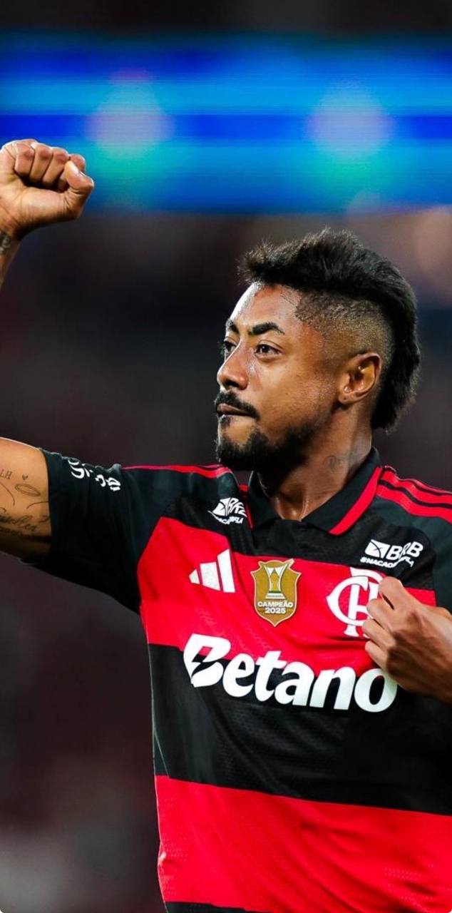 foto de bruno henrique pelo flamengo