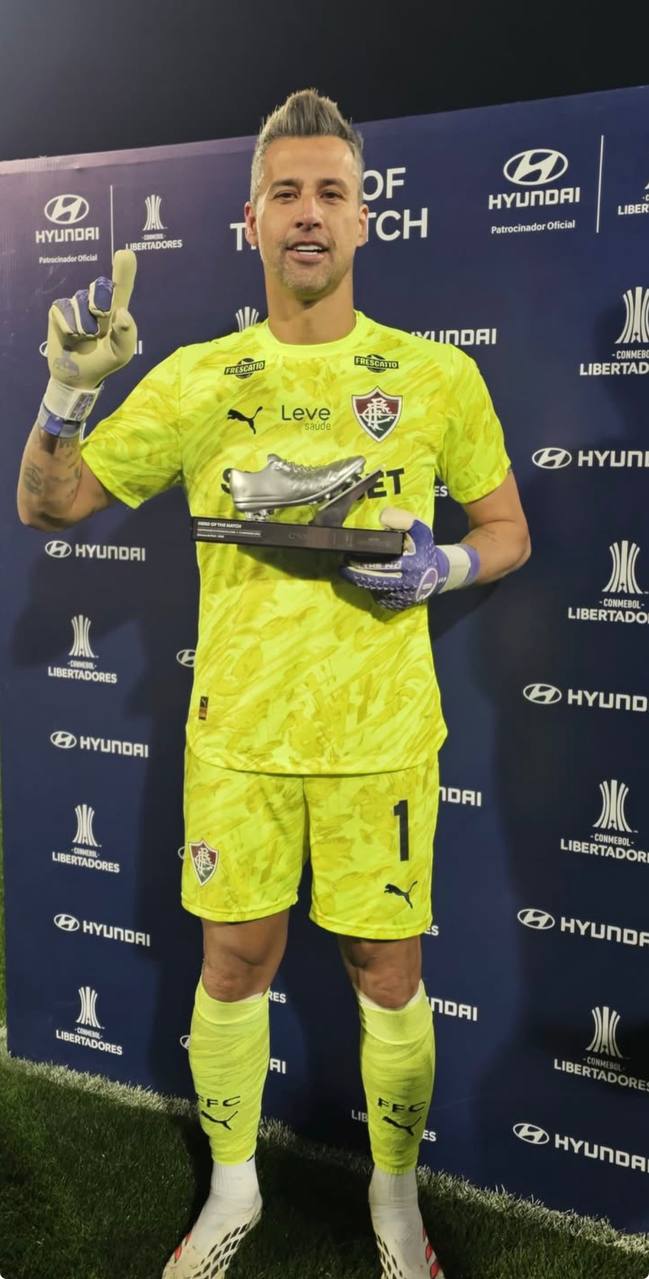 foto de fábio pelo fluminense